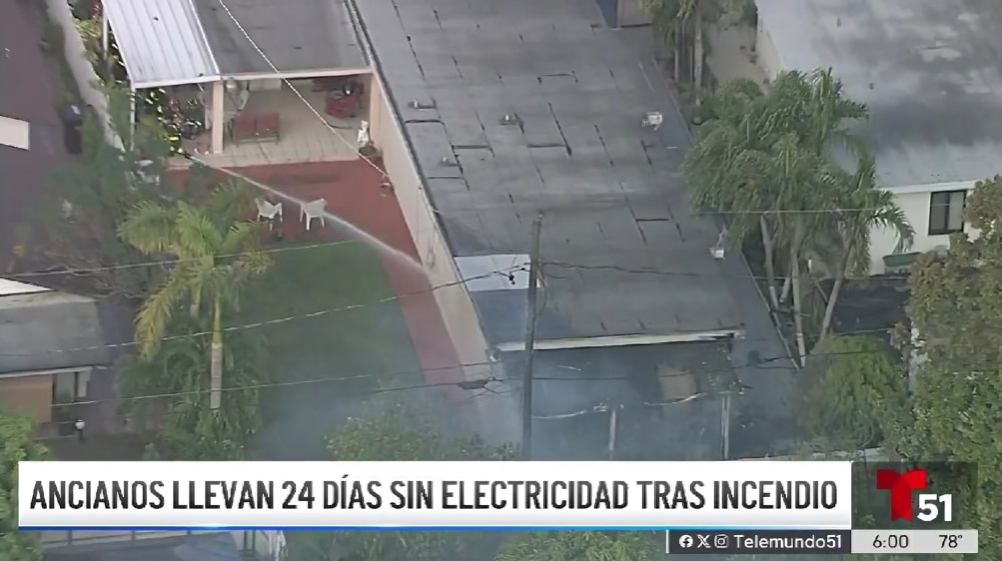 Familia de Hialeah enfrenta condiciones precarias tras devastador incendio (1)