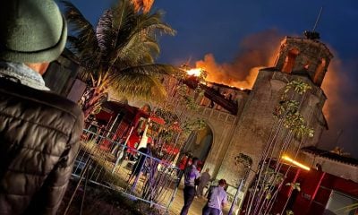 Incendio en La Concha munipio Playa