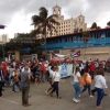 Marcha en Cuba