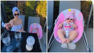 Mía, la hija de Bebeshito y Rachel Arderi, debuta en Instagram como