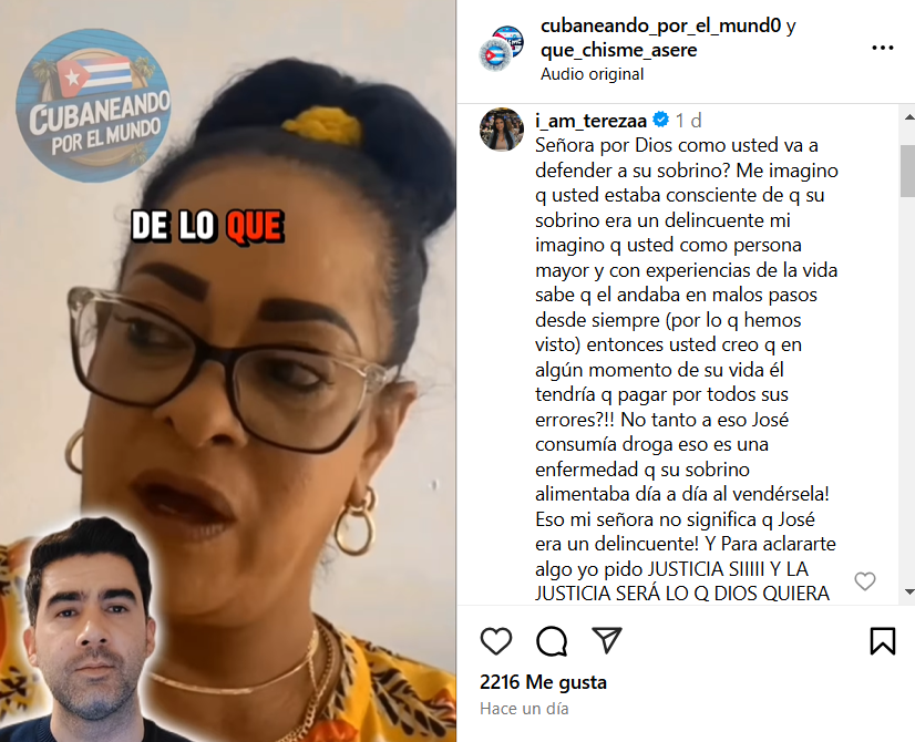 Teresa Padrón y la tía de Damián Valdez Galloso protagonizan una polémica sobre El Taiger