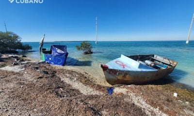 Un grupo de 16 balseros cubanos desembarca cerca de Cayo Hueso: dos fueron hospitalizados