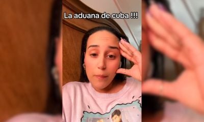 Aduana de Cuba provoca que una residente en EEUU rompa el TV importado