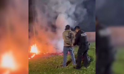 Arrestan a migrante hispano por presunta relación con los devastadores incendios en California