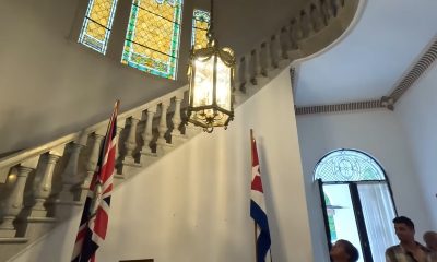 Así es la lujosa mansión del embajador británico en La Habana
