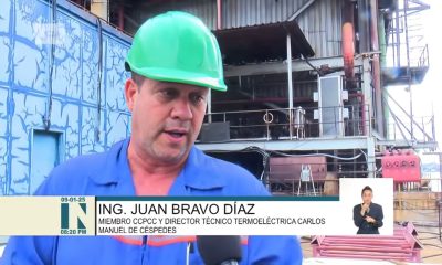 CTE Cienfuegos apafones Union Eléctrica mantenimiento abril