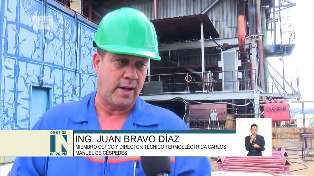 CTE Cienfuegos apafones Union Eléctrica mantenimiento abril