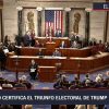 Congreso de EEUU certifica la victoria de Donald Trump en la elección presidencial