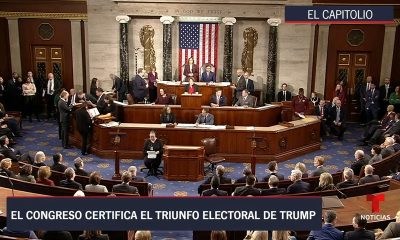 Congreso de EEUU certifica la victoria de Donald Trump en la elección presidencial