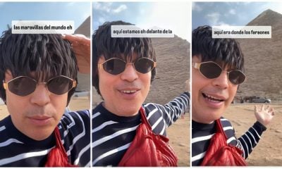 Cristinito en Egipto Alexis Valdés lleva su humor a las Pirámides