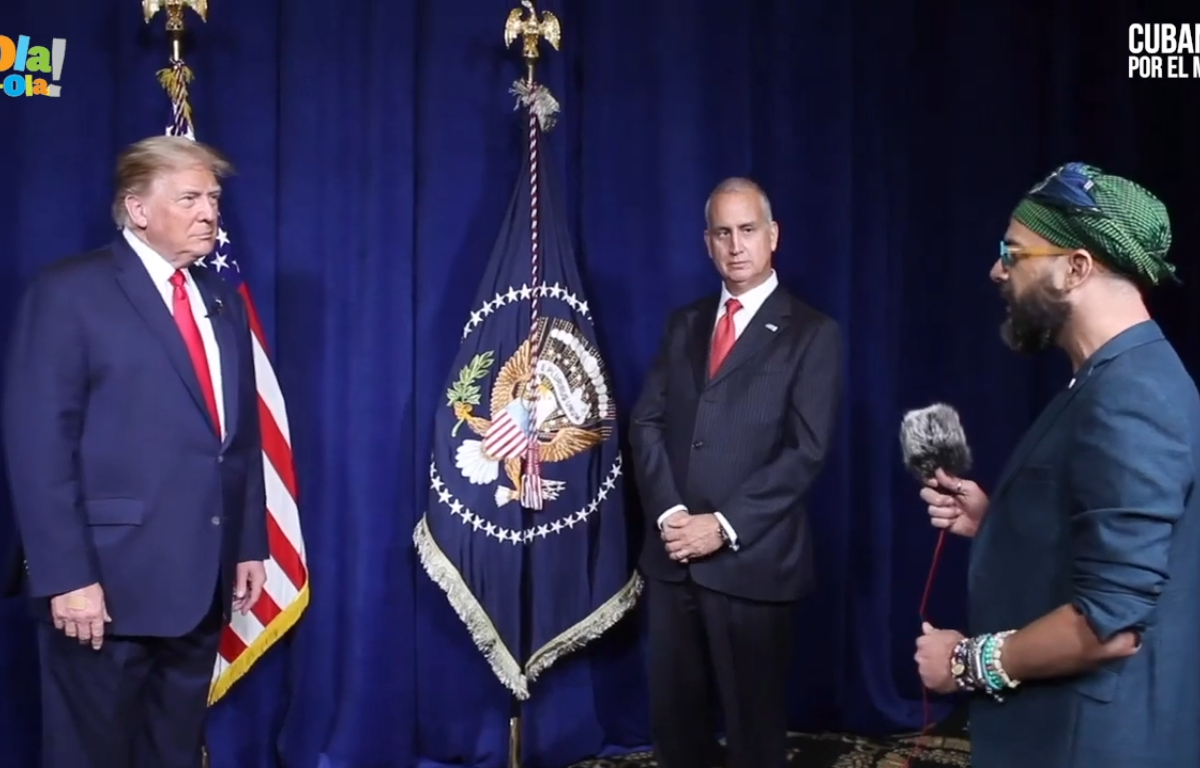 Donald Trump y Alexander Otaola