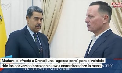 Enviado especial de Donald Trump se reúne con Nicolas Maduro en Caracas (1)