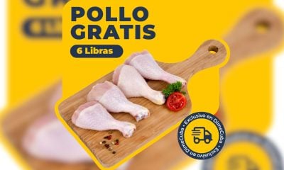 Gratis 6 libras de pollo con el envío de combos de alimentos a Cuba