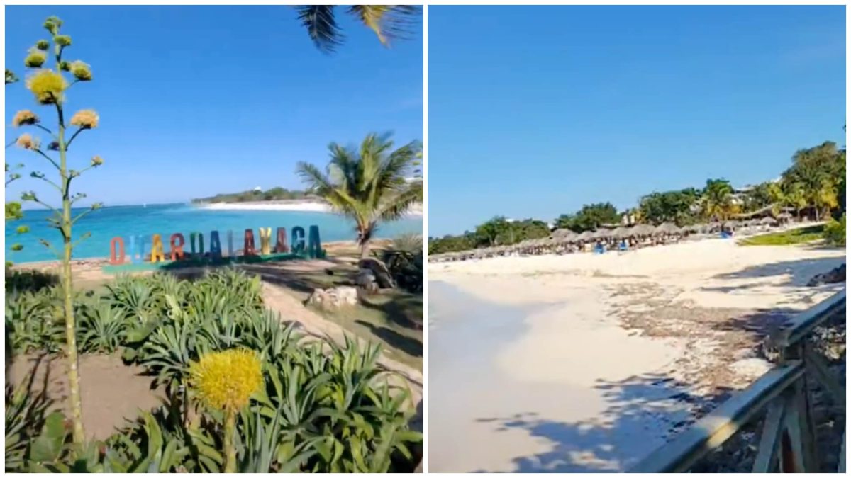 Joven cubano expulsado de playa en Cuba (1)
