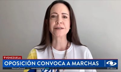 La opositora María Corina convoca a una nueva jornada de protestas masivas en Venezuela