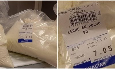 Mercado de 3ra y 70 vende leche en polvo a granel: “Cuesta una fortuna”