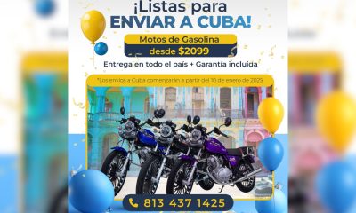Motocicletas de gasolina ya en camino a Cuba elige tu modelo y recíbelo en casa