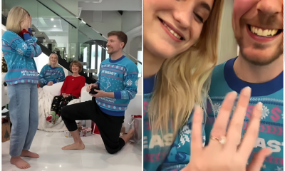 MrBeast y su novia Thea Booysen