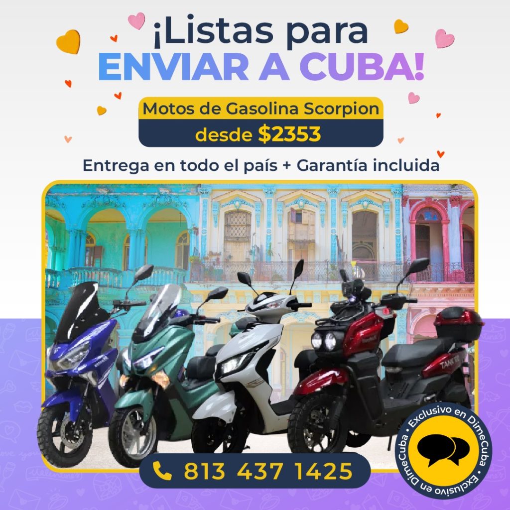 Nuevos modelos de motocicletas de gasolina para enviar a Cuba 9