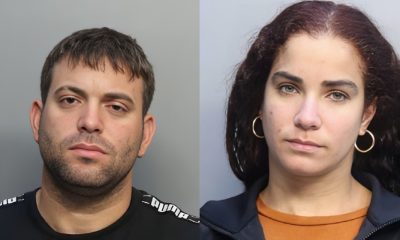 Pareja de Hialeah bajo arresto por presunto robo de un paquete en South Miami (1)