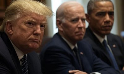 Trump, Obama y Biden