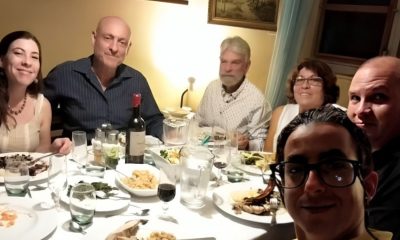 la familia castro del valle en su cena de fin de año