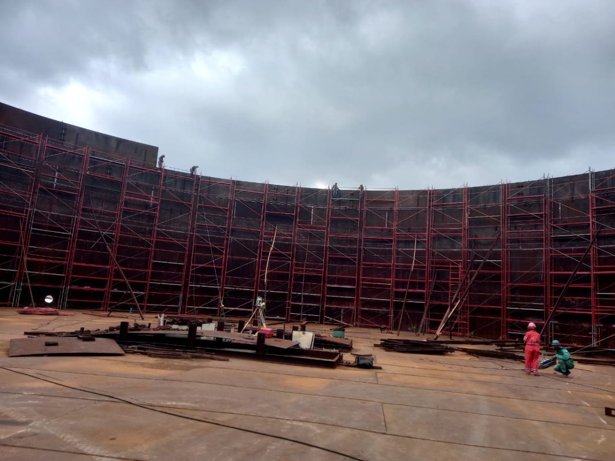 Avanza la reconstrucción de la Base de Supertanqueros de Matanzas entre retrasos y escasez