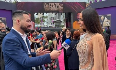 Carlos Armando Cabrera entrevista a Marianela Ancheta en Premio lo Nuestro