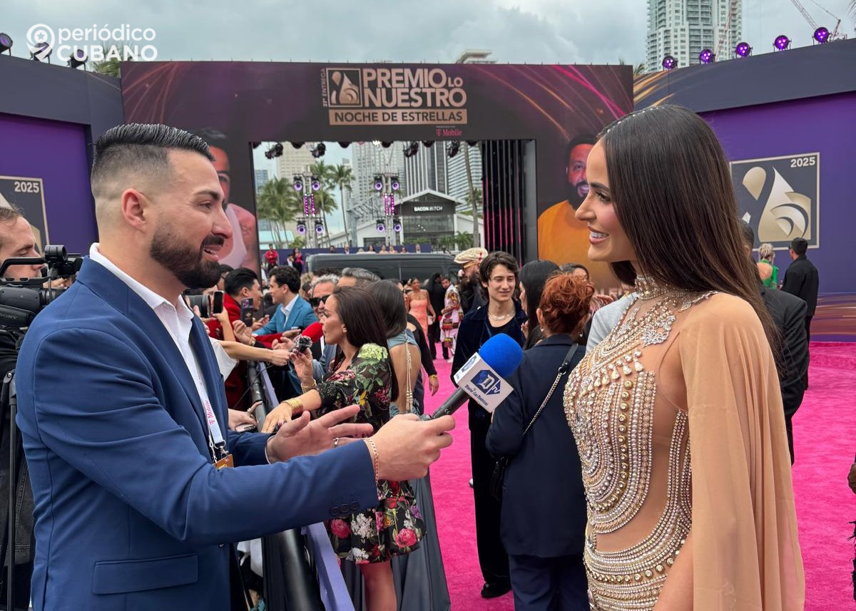 Carlos Armando Cabrera entrevista a Marianela Ancheta en Premio lo Nuestro