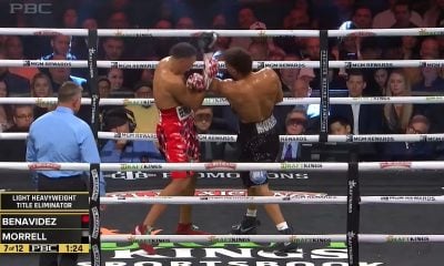 Cubano Morrell pierde la pela ante el mexicano Benavidez en Las Vegas