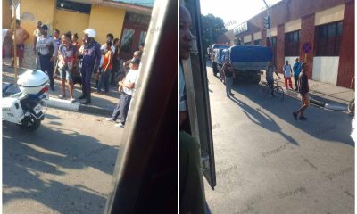 Cubano intenta robar sacos de arroz custodiados por policías en Santiago de Cuba (1)