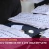 Empate técnico en la elección presidencial de Ecuador Cuándo es la segunda vuelta