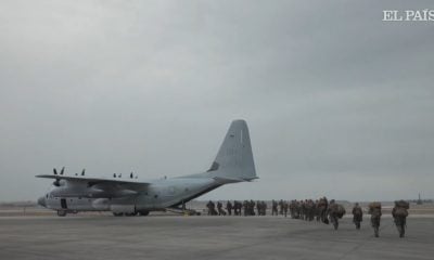 Envían marines a Guantánamo para recibir a migrantes deportados en la base naval