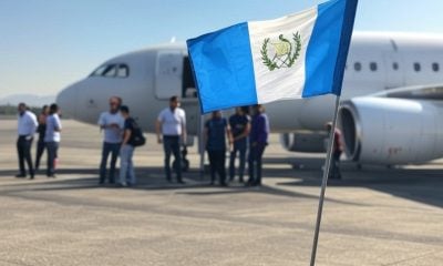 Guatemala recibe deportados de Estados Unidos