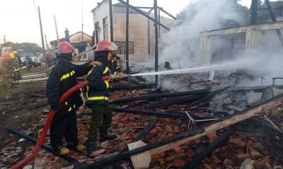 Incendio destruye cuatro casas en Placetas