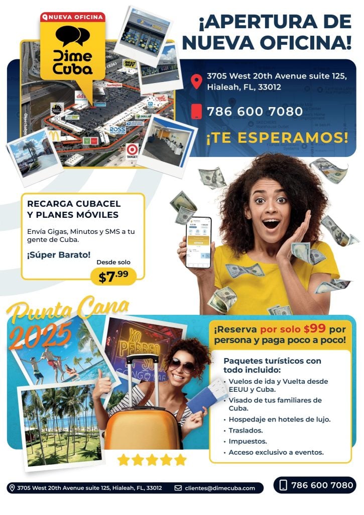 Libras baratas a Cuba DimeCuba abre nueva oficina en Hialeah con envíos desde 0.99 dólares 5
