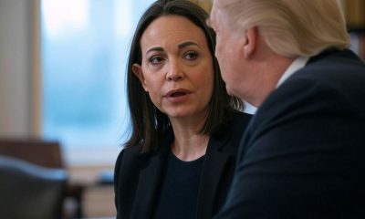 María Corina Machado y Trump