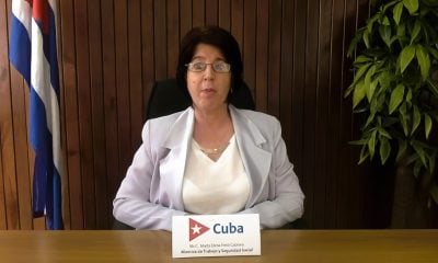 Ministra de Trabajo y Seguridad Social de Cuba Marta Elena Feitó Cabrera