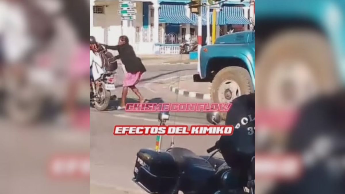 Mujer bajo los efectos de “el químico” agrede a transeúntes en Pinar del Río