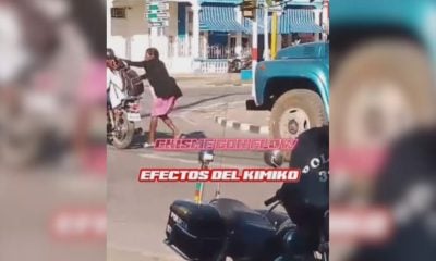 Mujer bajo los efectos de “el químico” agrede a transeúntes en Pinar del Río