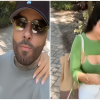 Nicky Jam con su novia y su suegra