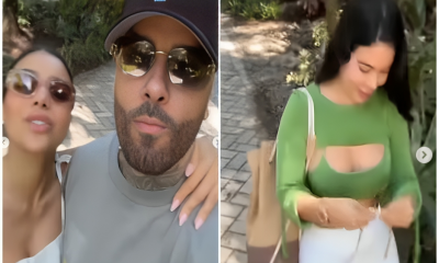 Nicky Jam con su novia y su suegra