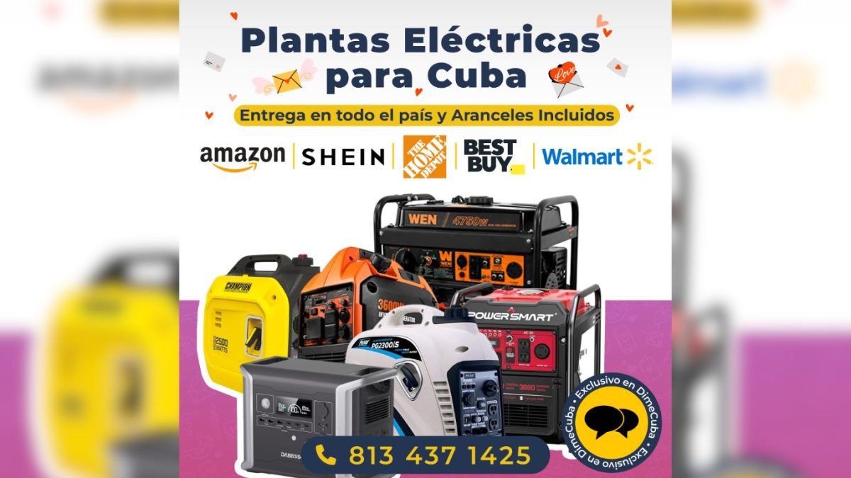 Opciones de plantas eléctricas para afrontar los apagones en Cuba