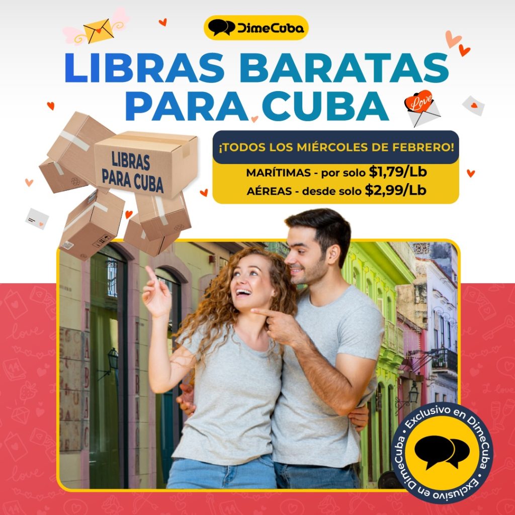 Promoción de envíos a Cuba descuentos en libras todos los miércoles de febrero4