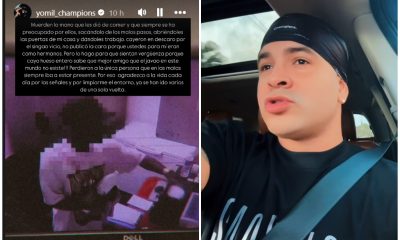 Yomil capta a amigo que lo roba