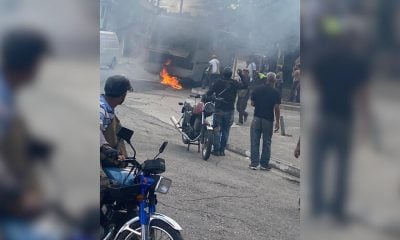 ómnibus se incendia cuando transportaba a reclusas en Santiago de Cuba