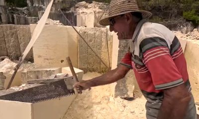 Cantera de Matanzas el trabajo más duro de Cuba donde aún se pica piedra a mano