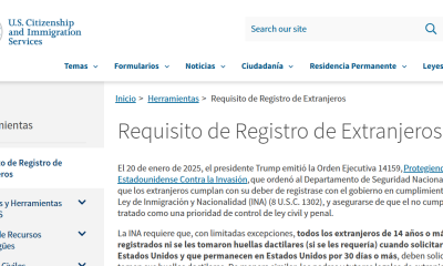 Cómo llenar el Registro de Inmigrantes que exige el gobierno de EEUU
