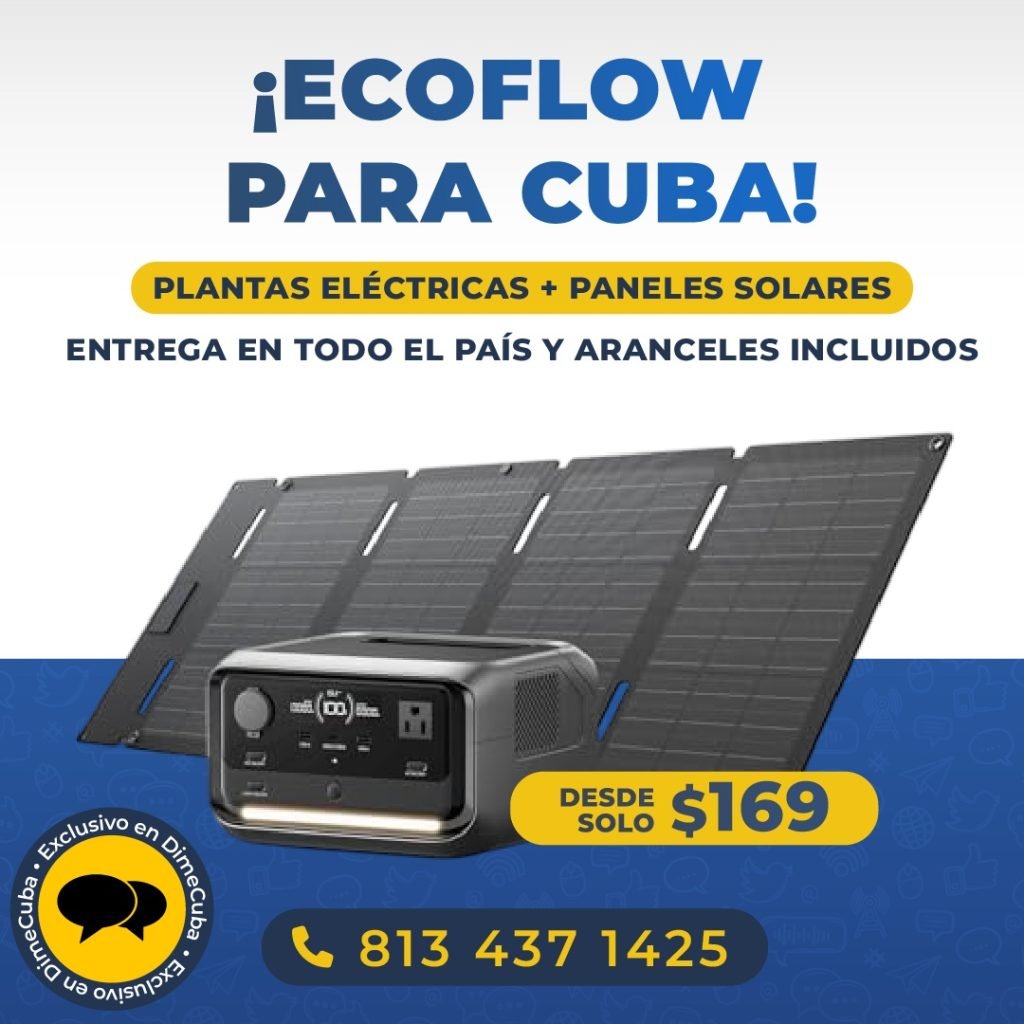 Descuentos en generadores EcoFlow para enviar a cualquier parte de Cuba 4