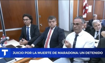 Detienen a custodio de Maradona por mentir en el juicio sobre la muerte del futbolista